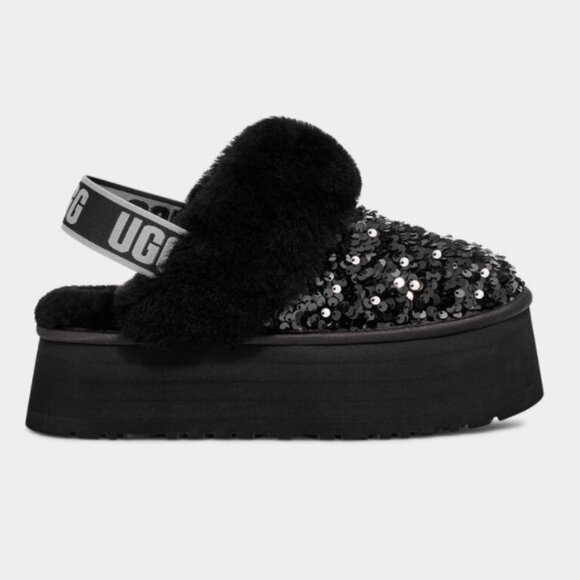 UGG Funkette platform sequin slides ~ 9 - Picture 1 of 9